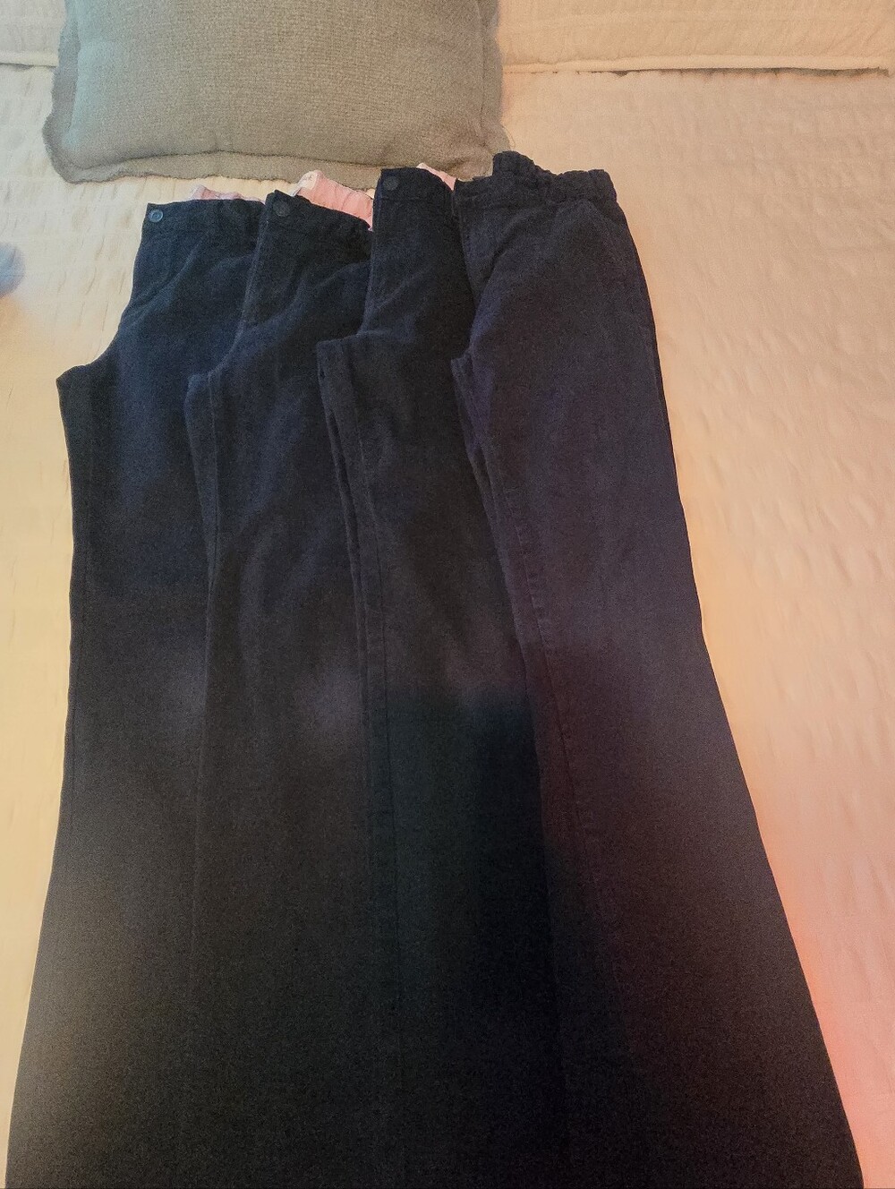 Girls Cat and jack uniform pants in color navy Bundle of four Size 14